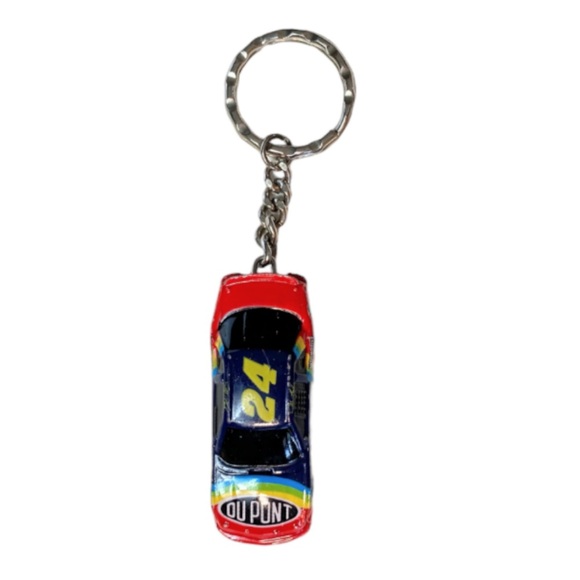 Kerico Legends of Racing Jeff Gordon #24 Key Chain 1:87 Scale Die Cast - Vintage - Picture 7 of 7
